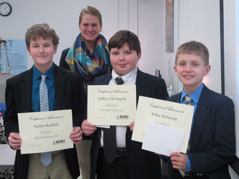 Sixth Grade Science Fair