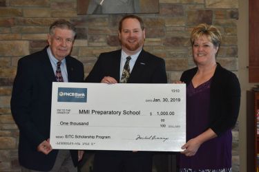 FNCB makes 1000 donation to MMI EITC Scholarship Program