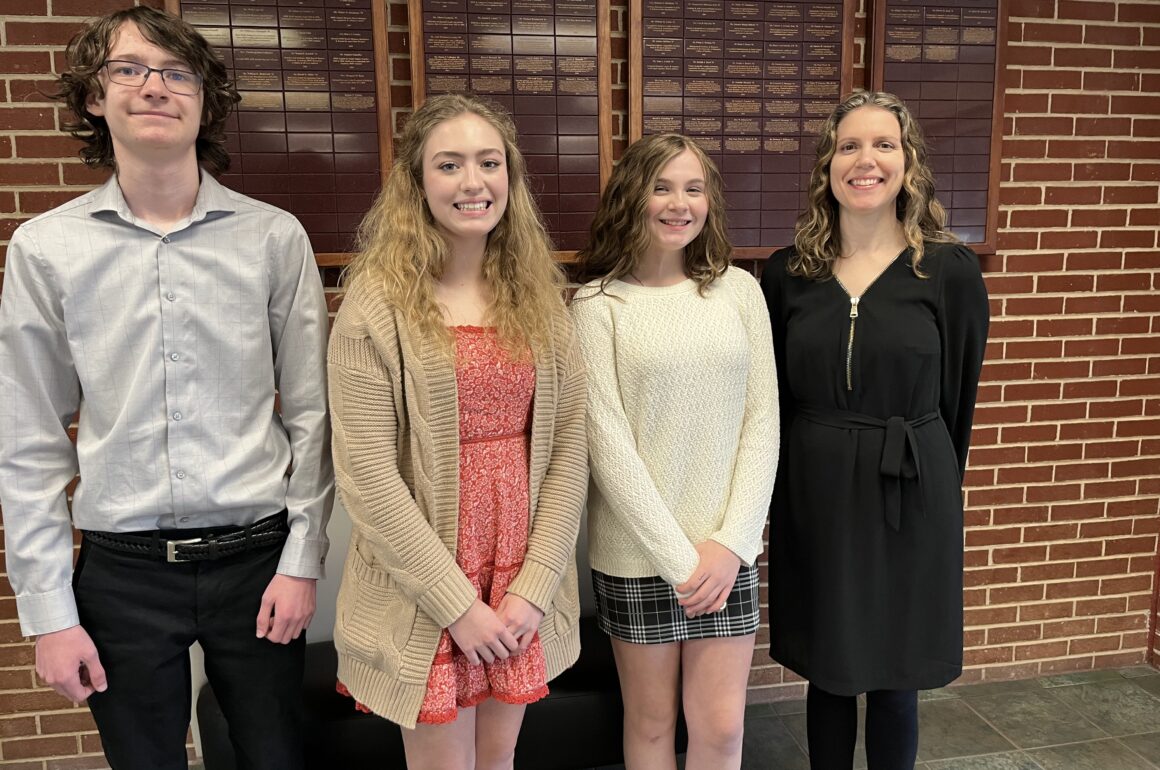 Three MMI students place in 27th annual Israel T. & Mildred Klapper Memorial Holocaust Essay Contest