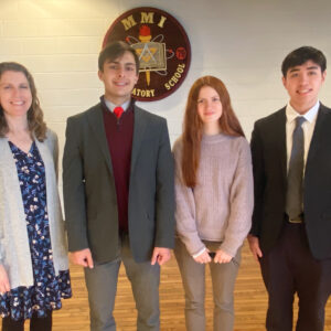 Three MMI students win awards in Scholastic Art & Writing Awards regional competition