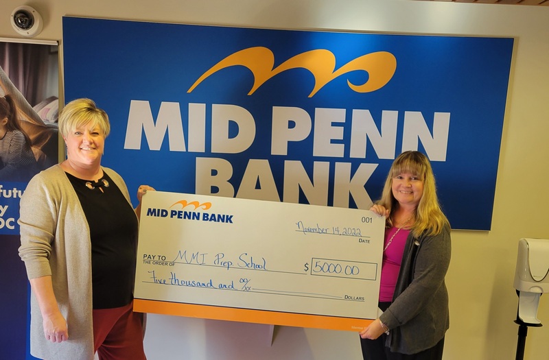 Mid Penn Bank makes $5,000 EITC donation to MMI Preparatory School