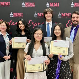 MMI Recognizes Students During Upper School Awards Convocation