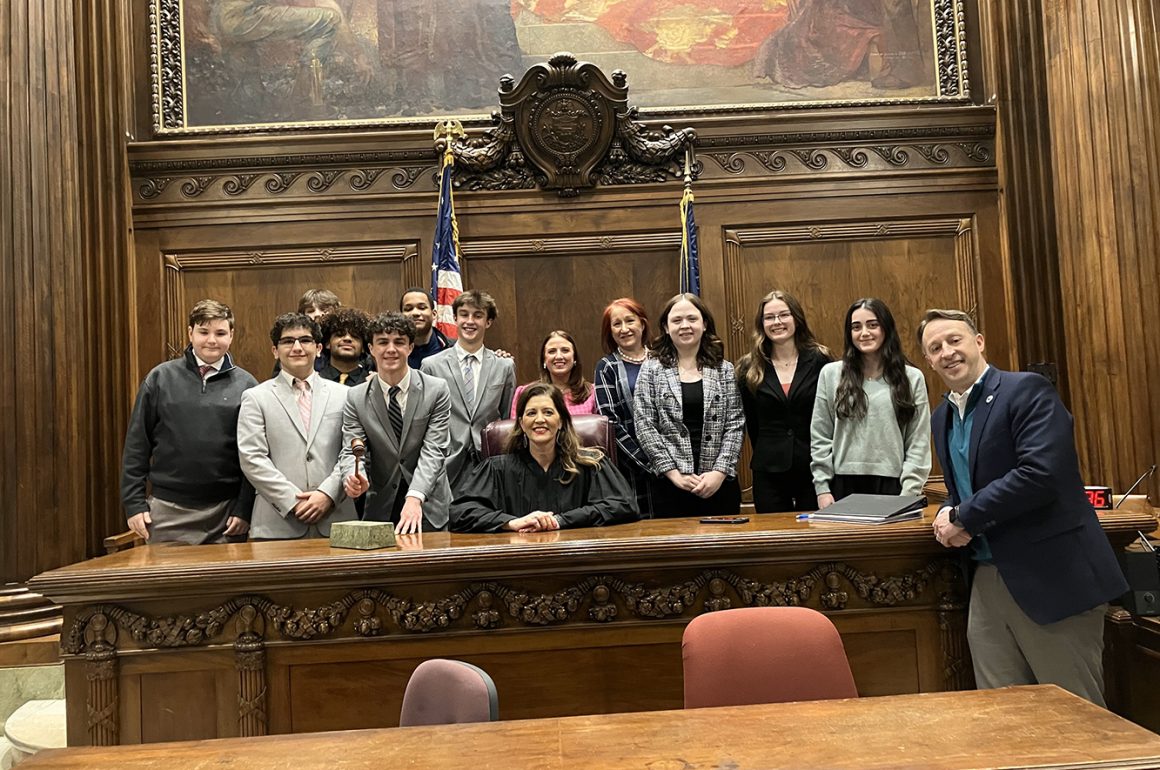 MMI Preparatory School’s Mock Trial Team Earns 1-1 Record at District Trials