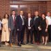 From left to right: Director of Advancement Kim McNulty, Atty. Rebecca L. Warren ’84, Devan A. McCarrie ’14, Cory Z. Rogers ’15, Brian G. Lucas ’84, Atty. Brian S. Rosen ’75, Nicholas L. Dei Tos ’71, Nina Dei Tos Zanon ’01, James Harley Gliem ’12 (Grandson of Richard A. Mikula ’68), Lynn Gliem (Daughter of Richard A. Mikula ’68), and Head of School Theresa Long.