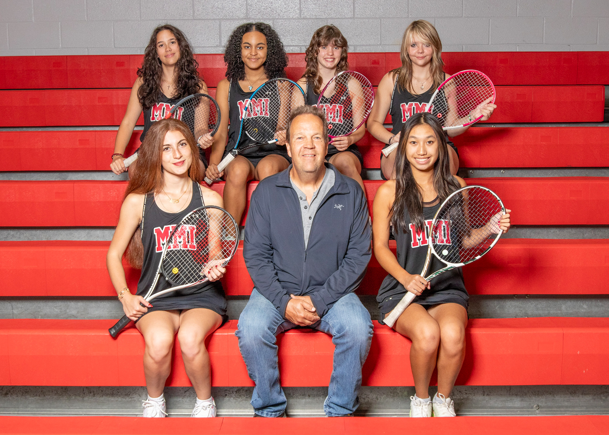 MMI Girls Tennis team