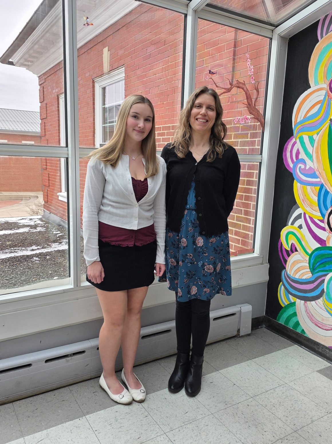 Laverty States 2 Maia Laverty and Mrs. Jennifer Novotney