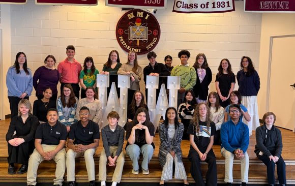 The cast and crew of MMI’s production of Willy Wonka.