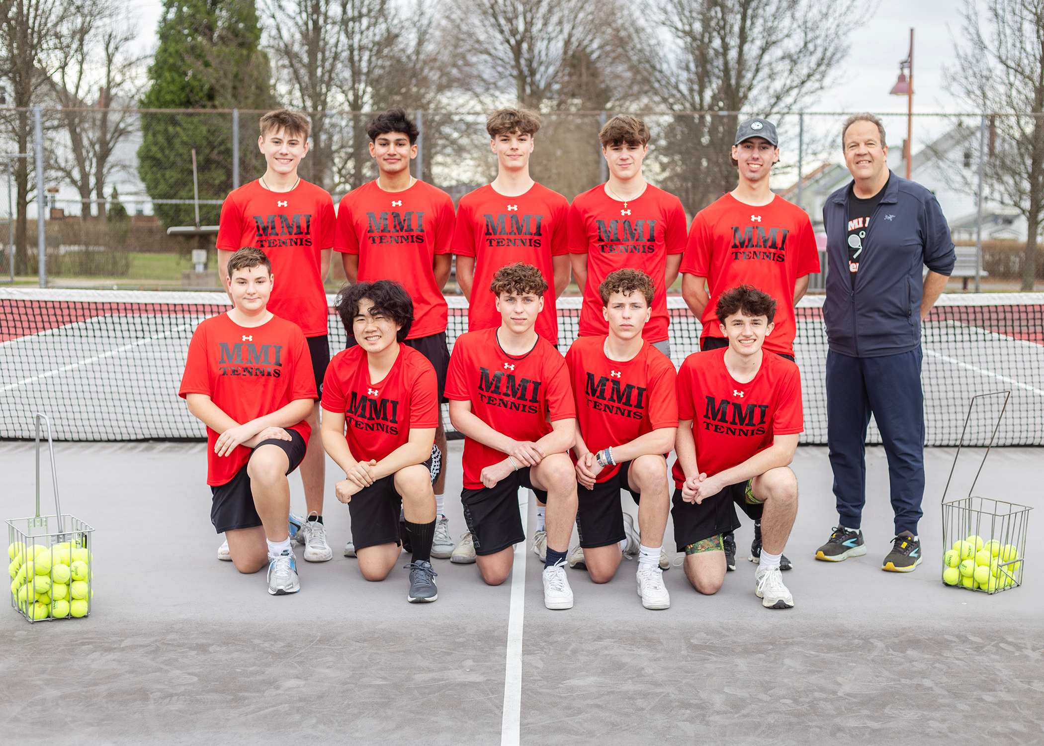 MMI Boys Tennis team